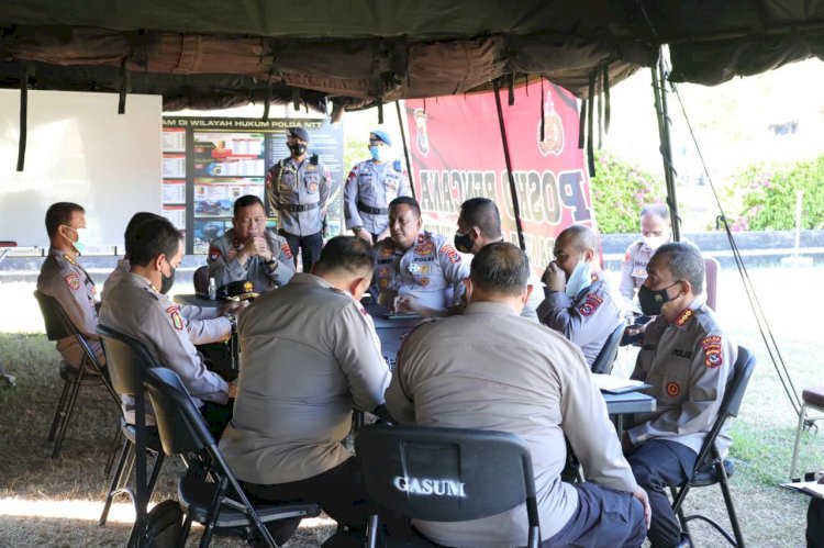 Kapolda NTT : Polri Harus Prediktif Dalam Melaksanakan harkamtibmas Khususnya Penyebaran Covid-19