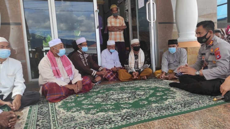 Cegah Penularan Covid 19, Kapolres Alor : Sebelum Sholat Ied Para Jemaah dan Pengurus Wajib Rapied Antigen 