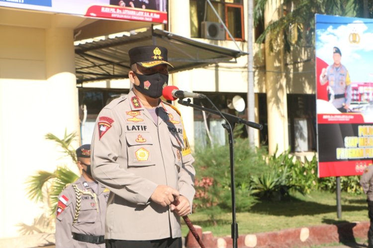 Pimpin Apel Pagi, Kapolda NTT : Jangan Mencatat Perbuatan Baikmu Biarkan Tuhan Yang Melihat Semuanya