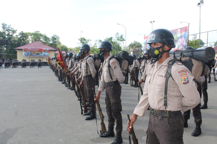 224 Siswa Bintara Polri Polda NTT Ikut Kegiatan Outbound