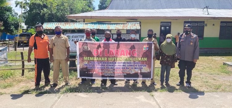 Cegah Karhutla, Personil Jajaran Polda NTT Beri Edukasi Kepada Warga Binaannya