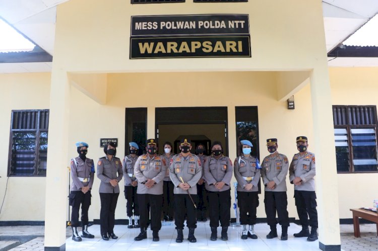 Kapolda NTT Resmikan Penggunaan Mess Polwan Warapsari Polda NTT