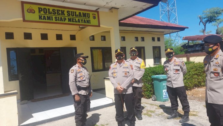 Kunjungi Polsek Sulamu, Kapolda NTT ; Laksanakan Tugas dengan Baik dan Semangat dalam Melayani Masyarakat