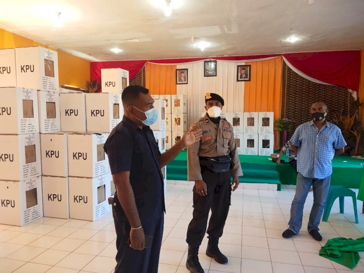 Jelang PSU Pilkada Sabu Raijua, Personel BKO Polda NTT Tingkatkan Kegiatan Patroli