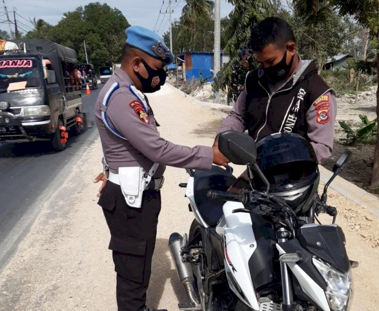 Usai Sidak Anggota di Mapolda NTT, Provost Polda NTT Gandeng POM Tertibkan Anggota di Jalan Raya