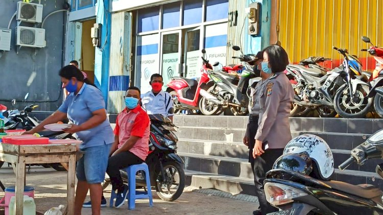 Langkah Pencegahan Covid-19, Ditbinmas Polda NTT Terus Mengedukasi Prokes kepada Masyarakat