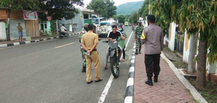 Cegah penyebaran Covid-19 di wilayah kab. Alor Subsektor Kota Bersama Instansi terkait