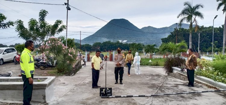 Pastikan Keamanan dan Penerapan Prokes, Kapolres Ende Tinjau Gereja