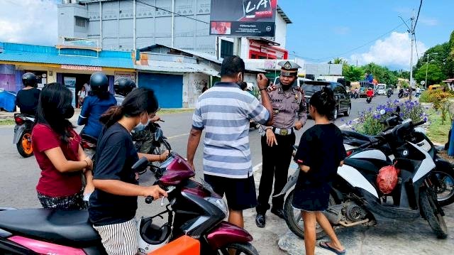 Sat Lantas Polres Flotim Laksanakan Giat KRYD