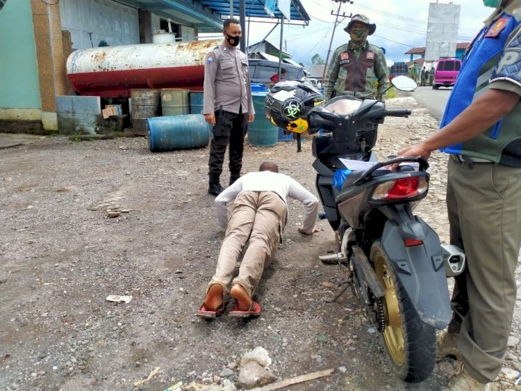 Beri Sanksi Dengan Tegas Bagi Masyarakat Yang Tidak Gunakan Masker