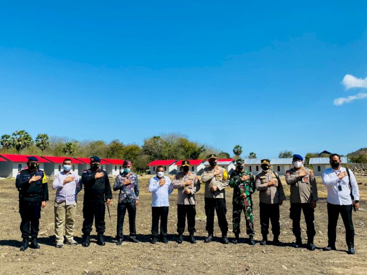 Kapolda NTT Tinjau Pembangunan Asrama Brimob Kompi IV Labuan Bajo