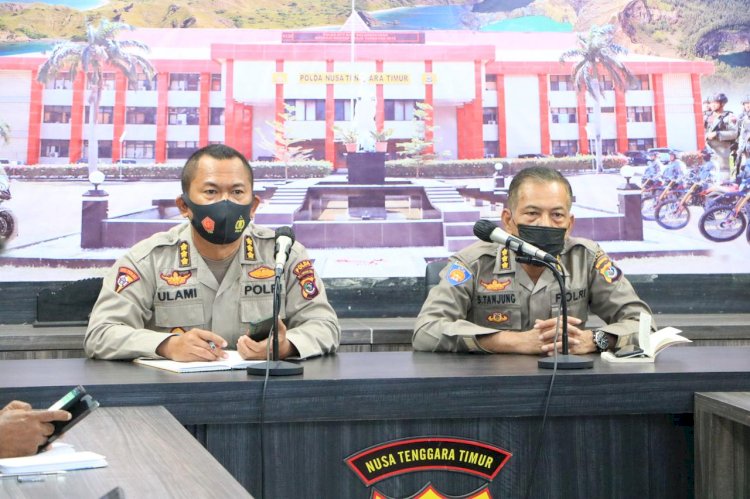 Polda NTT Gelar Vicon Bersama Asops Kapolri Bahas Program Pelaksanaan BTPKLW T.A. 2021