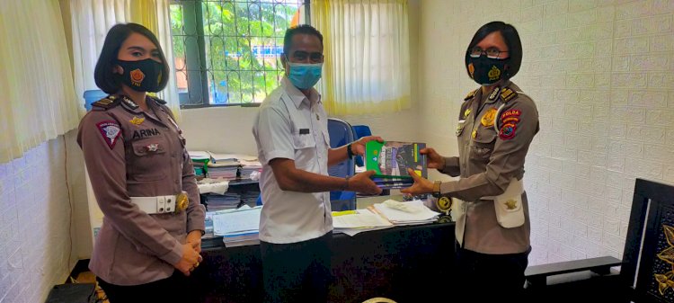 Beri Edukasi Tertib Berlalulintas, Ditlantas Polda NTT Gelar Dikmas Lantas di SMA Negeri 1 Kupang Barat