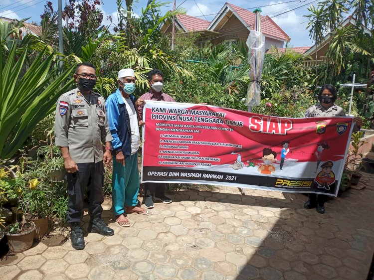 Wujudkan Kamtibmas dan Cegah Masuknya Paham Radikalisme, Tim Satgasops Bina Waspada Ranakah Polda NTT Gelar Sambang dan Silaturahmi ke Tokoh Agama