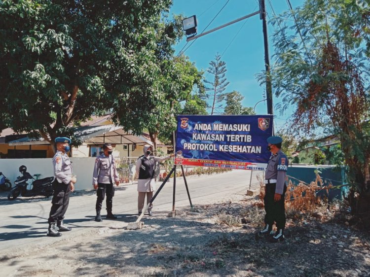 Cek Penerapan Prokes Secara Optimal, Provost Polda NTT Kunjungi SPN Polda NTT