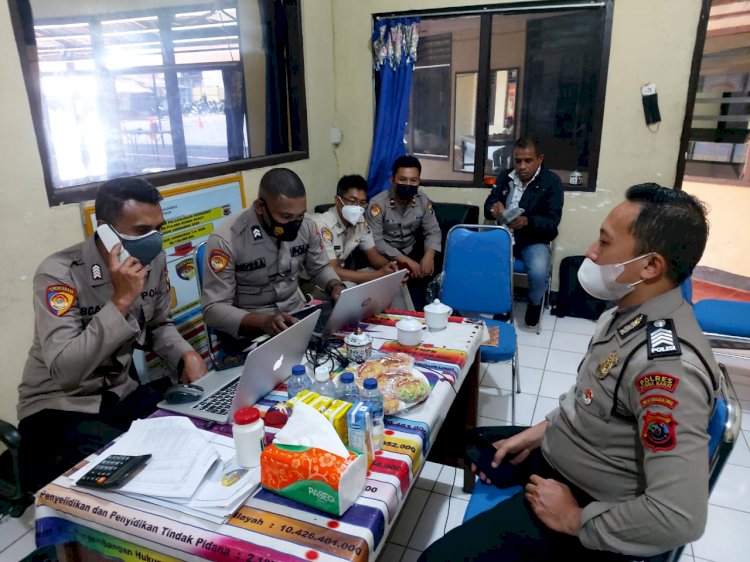 Birorena Polda NTT Supervisi Bidang Perencanaan Umum dan Anggaran T.A. 2021 di Polres Sumba Barat