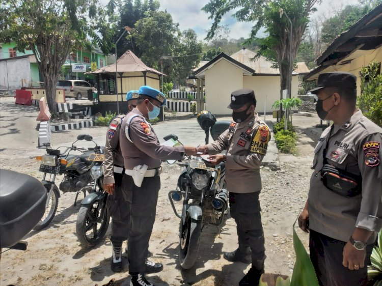 Cegah Pelanggaran Anggota, Provost Polda NTT Lakukan Pengawasan Ketertiban dan Kedisiplinan di Dua Polsek Jajaran