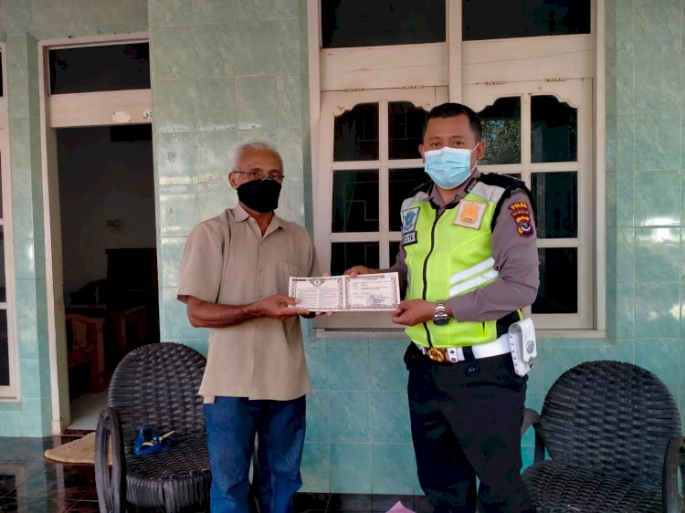 Tingkatkan Pelayanan Publik Ditlantas Polda NTT Beri Layanan Delivery BPKB