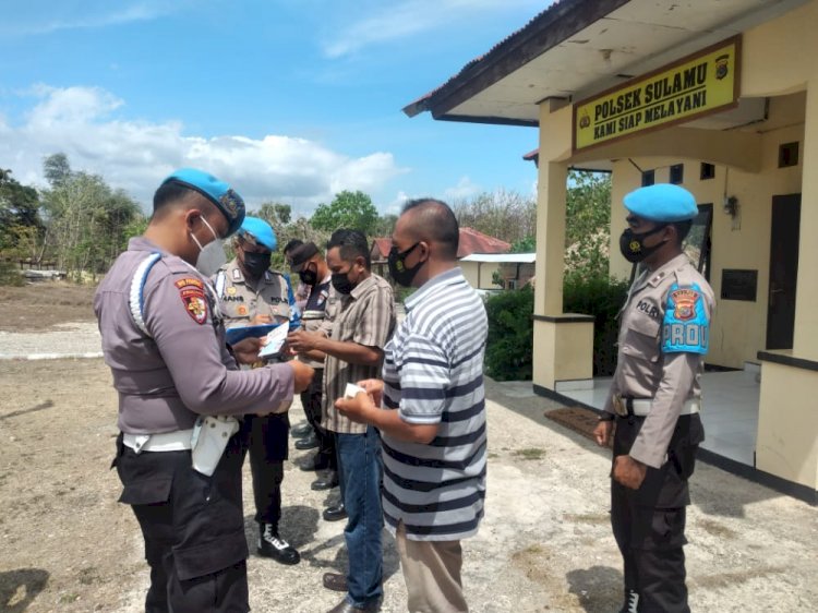 Menuju Polri Yang Presisi, Provost Polda NTT Cek Sikap Tampang Personil di Polsek Sulamu