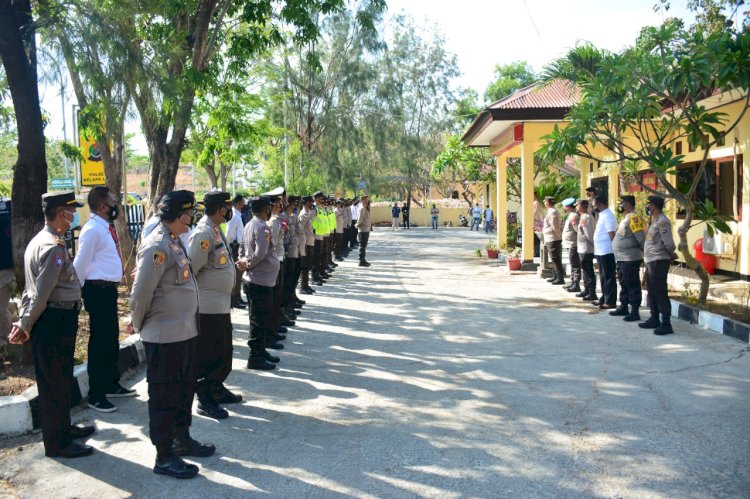 Kunjungi Polsek Kelapa Lima, Kapolda NTT : Jadikan Kritik Itu Sebagai Introspeksi dan Koreksi Untuk Meningkatkan Profesionalisme