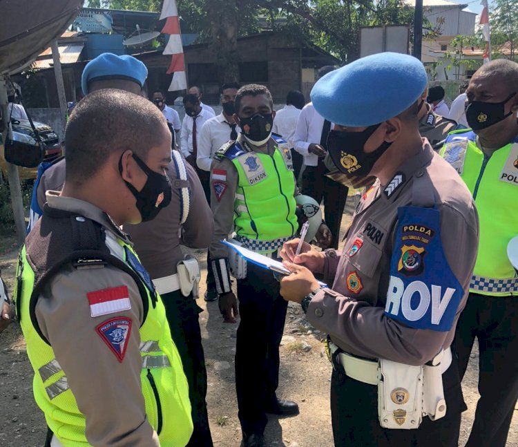 Upaya Meminimalisir Pelanggaran Anggota, Provost Polda NTT Gelar Gaktiblin di Polres Malaka