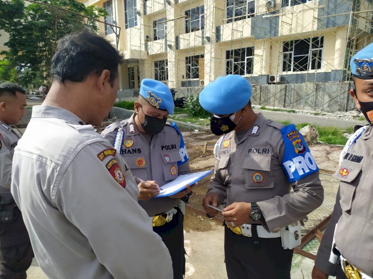 Cegah Pelanggaran Anggota, Provost Polda NTT Gelar Operasi Gaktiplin di Dua Satker Polda NTT