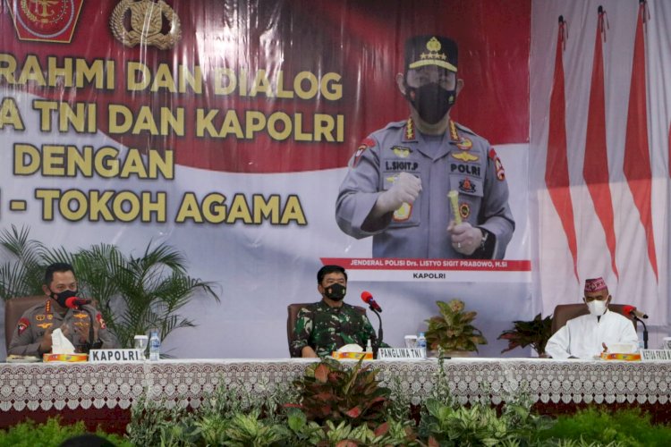 Dialog dengan Tokoh Agama Manggarai Barat, Kapolri dan Panglima TNI Dukung Pembangunan Labuan Bajo Sebagai Destinasi Wisata Super Premium