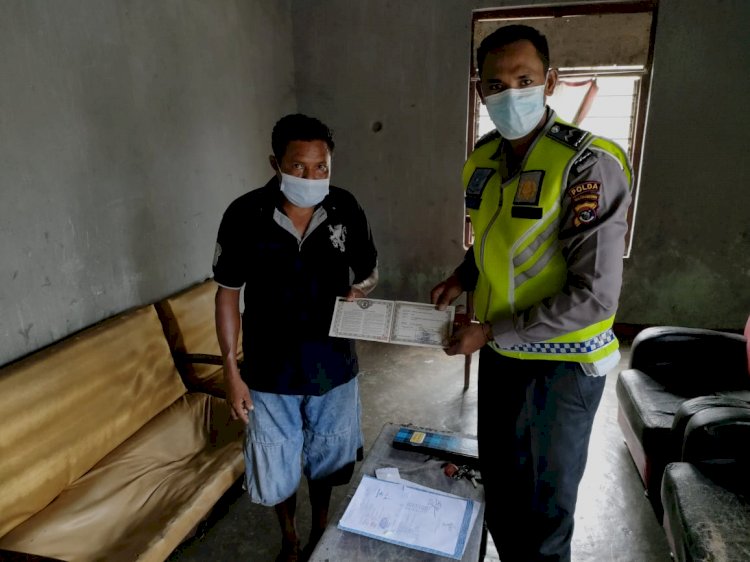 Tingkatkan Pelayanan Publik Ditlantas Polda NTT Berikan Layanan Delivery BPKB