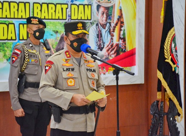 Trend Menurun, Kapolda NTT Ingatkan Kapolres Pertahankan Laju Covid-19 di Wilayahnya