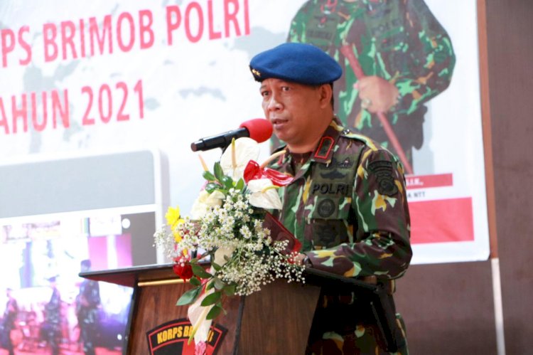 Kapolda NTT : Brimob Polda NTT Pasukan yang Setia, Berani dan Membanggakan Dalam Menjaga NKRI