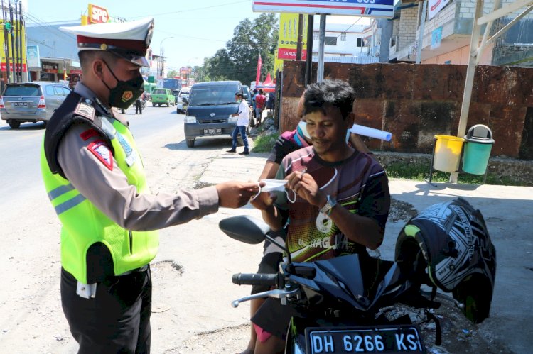 Operasi Zebra Ranakah 2021, Polda NTT Masifkan Teguran Humanis