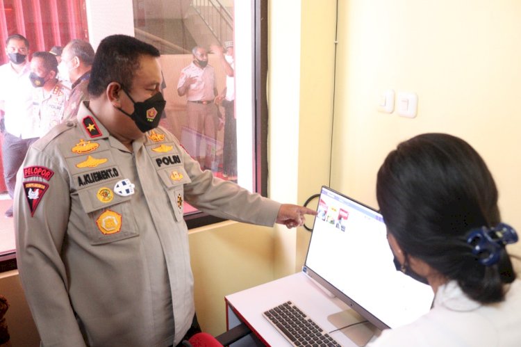 Perpustakaan Nasional RI Tempatkan Pojok Baca Digital di Polda NTT