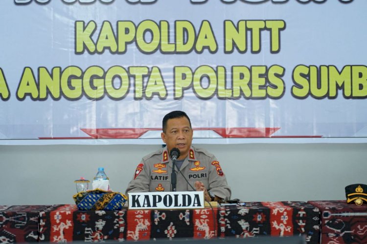 Kapolda NTT : Laksanakan Tugas Dengan Baik dan Taati Aturan yang Ada, Karena Kita Sendiri Yang Memilih Menjadi Anggota Polri