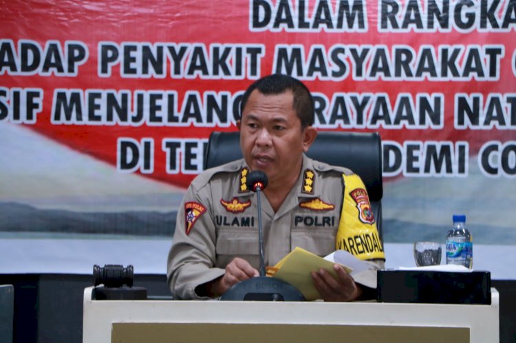 Sasar Penyakit Masyarakat Jelang Perayaan Natal dan Tahun Baru, Karoops Polda NTT Buka Latpraops Pekat Ranakah 2021