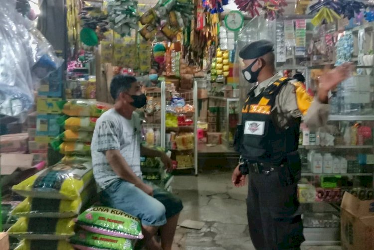 Wujudkan Situasi Aman di Tengah Situasi Covid-19, Turjawali Ditsamapta Polda NTT Terus Giatkan Patroli