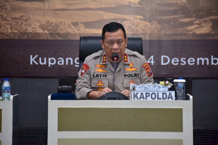 Buka Rapat Kerja Tahun 2021, Kapolda NTT Ingatkan Jajaran Agar Jangan Underestimate dan Overconvident Dalam Mengamankan Perayaan Natal Dan Tahun Baru