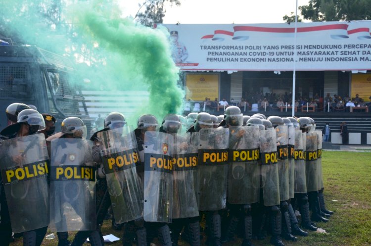 Gelar Simulasi Pengendalian Massa dan Penanggulangan Bencana Alam, Kapolda NTT : Ini Wujud Kesiapan dan Antsipasi Polda NTT