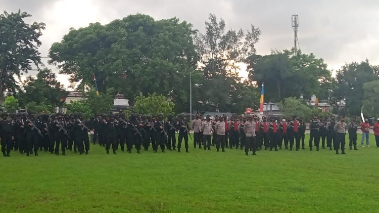 Polda NTT Kerahkan Ratusan Personel Amankan Malam Pergantian Tahun