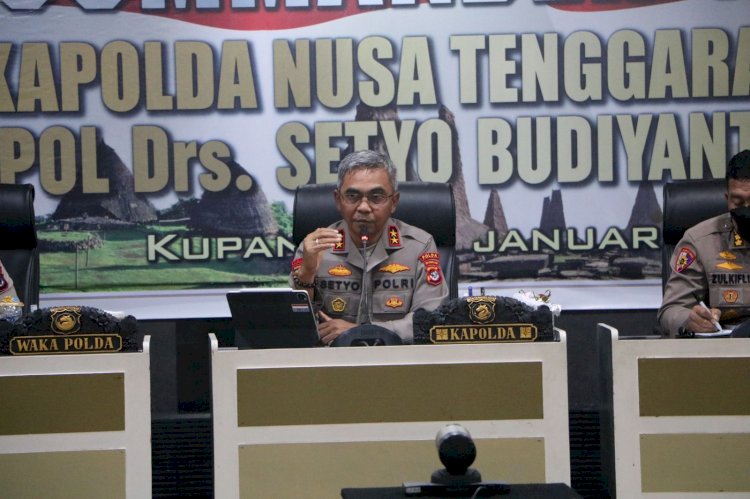 Sebelas Poin Direktif Kapolda NTT Yang Harus Dipedomani Jajaran