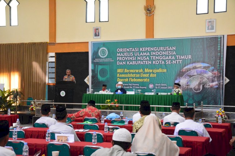 Jadi Narasumber di Orientasi Kepengurusan MUI Provinsi NTT, Kapolda NTT Minta Dukungan, Kerja Sama, Kolaborasi dan Koordinasi Yang Baik