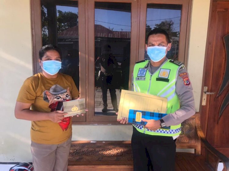 BPKB Delivery, Pelayanan Prima Direktorat Lalulintas Polda NTT di Tengah Pandemi