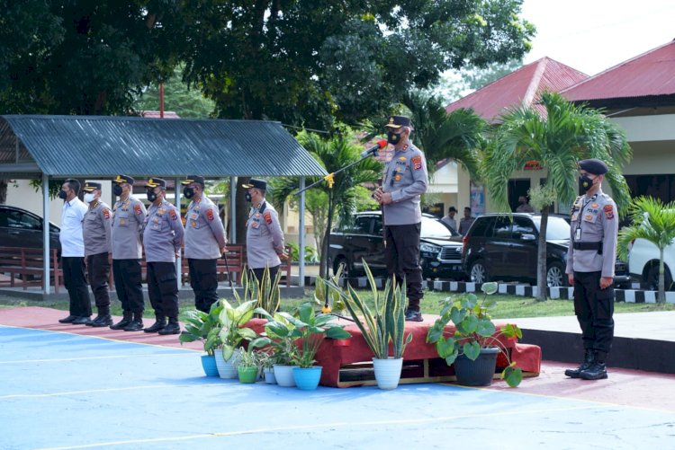 Pimpin Apel Personel Manggarai Barat, Kapolda NTT Minta Anggota Jaga Marwah dan Integritas