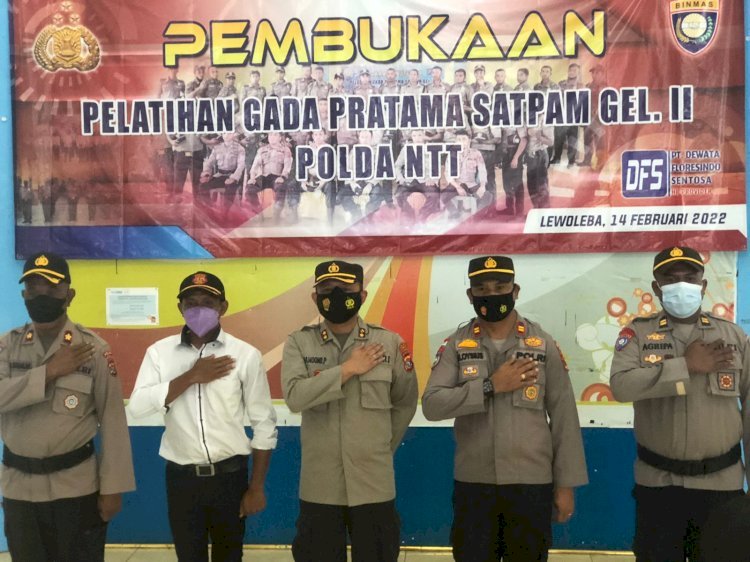 Prokes Ketat, 170 orang Jalani Pelatihan Satpam di Kabupaten Lembata