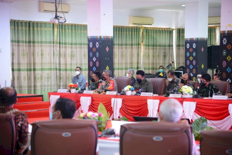 Di Labuan Bajo, Kapolda NTT Hadiri Rapat Bersama Wapres RI Terkait Progres Penyelenggaraan MPP dan Pemberdayaan UMKM