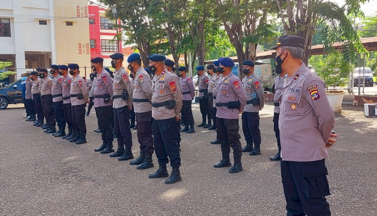 Kapolda NTT Kerahkan Ratusan Anggota dalam Ops Kontijensi Aman Nusa II Turangga 2022