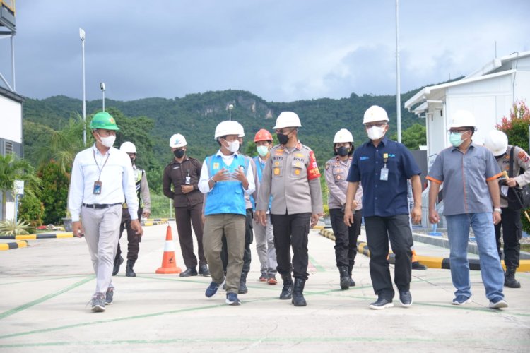 Kapolda NTT Kunjungi PLTMG Rangko, Labuan Bajo