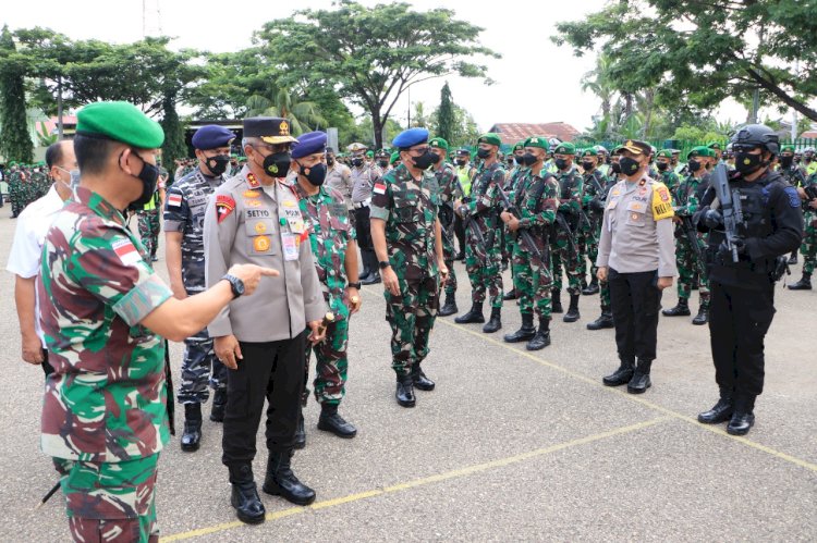 Jelang Kunjungan Kerja Presiden RI, Kapolda NTT Hadiri Apel Kesiapan Pengamanan di Korem 161/ Wirasakti