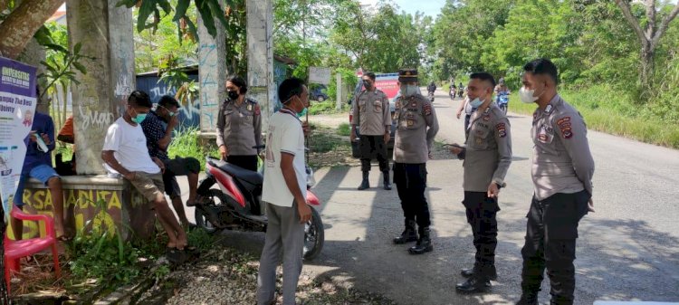 Satgas Binmas OAN Turangga 2022 Gelar Patroli Edukasi dan Bagi Masker Gratis