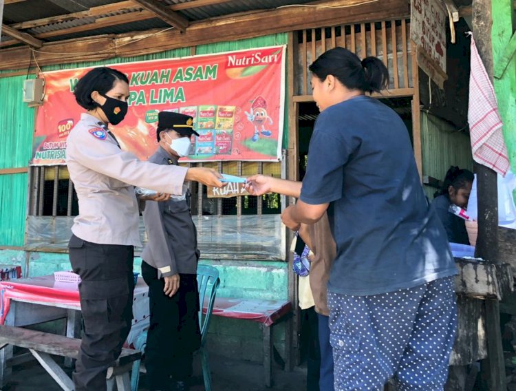 Selain Bagi-Bagi Masker, Satgas Binmas OAN Ajak Masyarakat Ikut Partisipasi dalam Vaksinasi