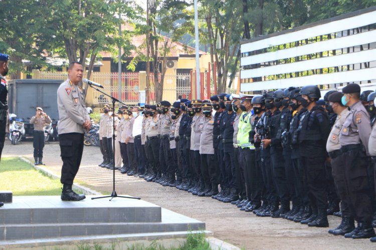 Ops Semana Santa 2022, Karoops Polda NTT : Mari Kita Berikan Jaminan Keamanan Kepada Warga Yang Melaksanakan Ibadah